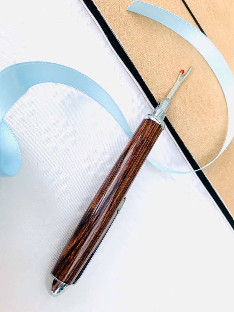 Handmade exotic wood seam ripper small blade seamstress tool Etsy