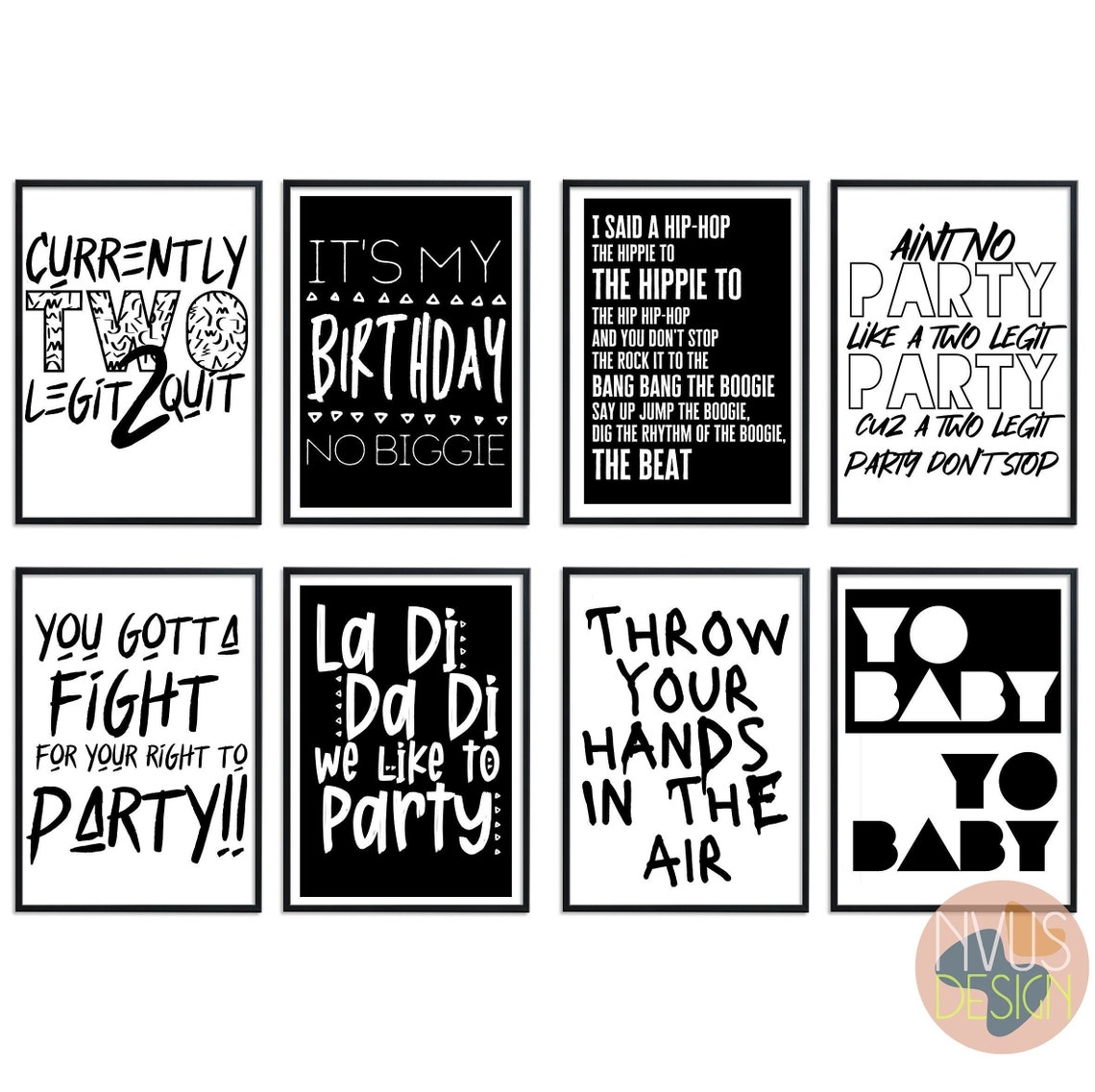 TWO LEGIT to quit birthday bundle rap lyrics 2nd birthday