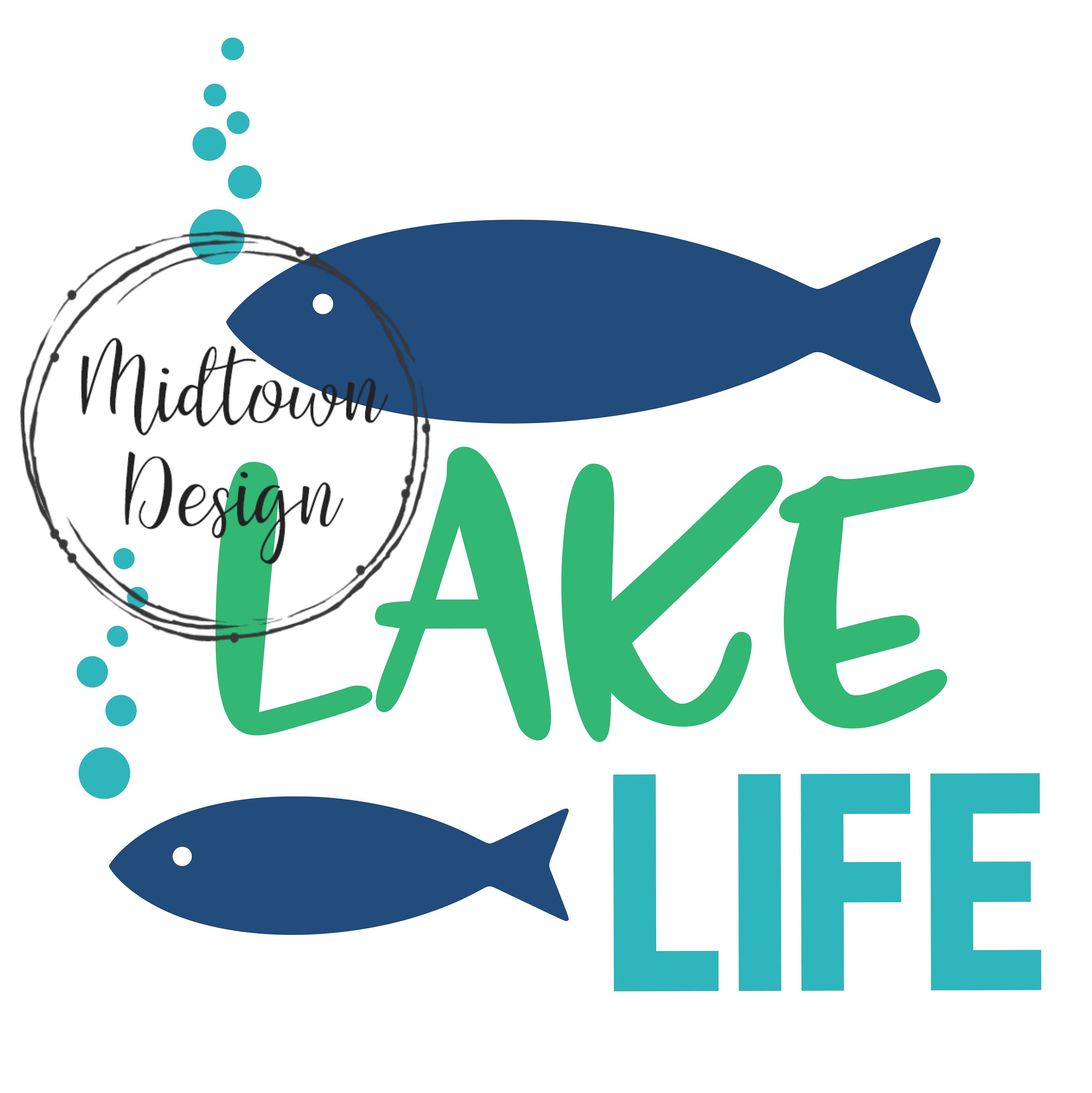 Lake Life Digital Download SVG Jpeg PNG PDF | Etsy