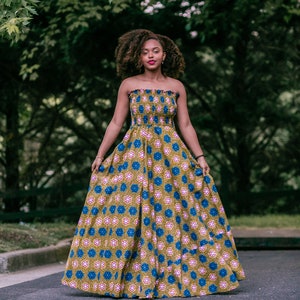 African Print Maxi-Ama