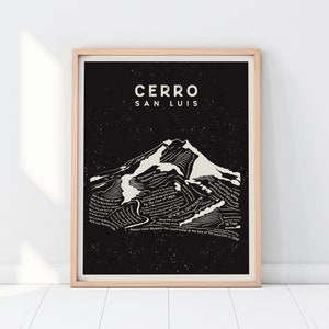 Cerro San Luis Art Print