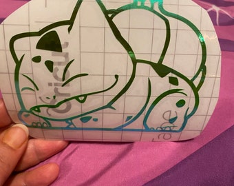 Bulbasaur Vinyl Sticker