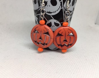 Halloween Pumpkin Earrings