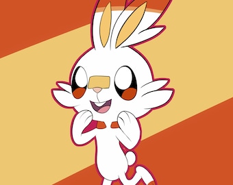 Scorbunny Downloadable Print
