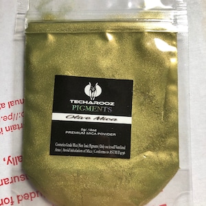 Mica Powder - Olive Mica