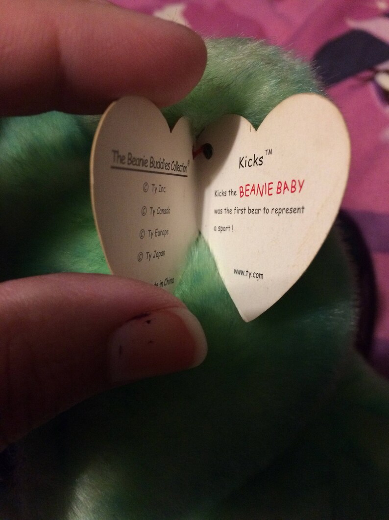 Kicks the Beanie Baby