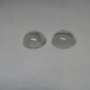 Clear Resin Eye Blanks