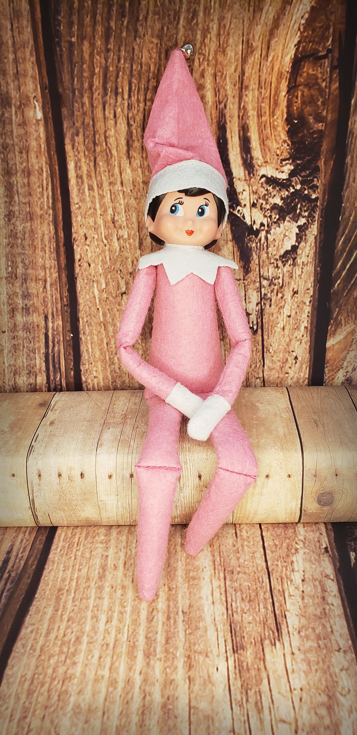 Christmas Elf PINK GIRL Etsy