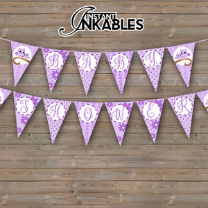 Lavender Owl Theme Baby Shower Bunting, Baby Shower Banner, Owl Baby Theme, Girl Baby Shower, Girl owl theme, Baby Girl Shower, Baby Bird