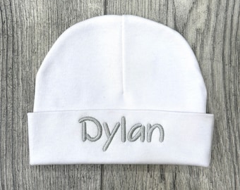 Personalized Baby Beanie | Sizes Micro Preemie - 12 months