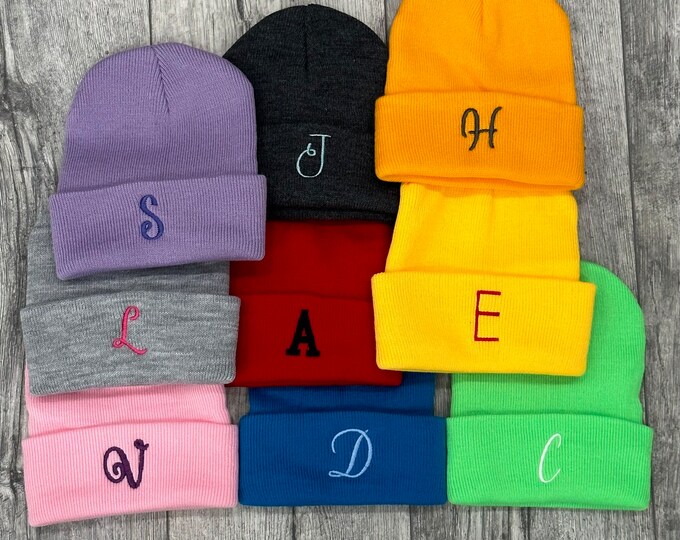 Personalized winter hats for toddlers sale