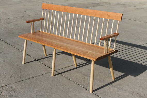 Shaker style bench with cheap back