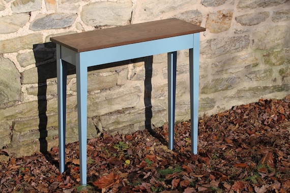 Milk Paint Sofa Table Shaker Console Table Hall Table Foyer Table Walnut Table Living Room Table Painted Entry Table Colorado Made Milk Paint Sofa Table Shaker Console Table Hall Table Foyer Table Walnut Table Living Room Table Painted Entry Table Colorado Made