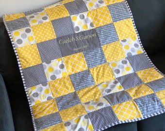 yellow and gray quilt modern personalized yellow and grey baby quilt bedding crib quilts neutral yellow handmade nursery bedding grey quilt etsy yellow and gray quilt modern personalized yellow and grey baby quilt bedding crib quilts neutral yellow handmade nursery bedding grey quilt etsy