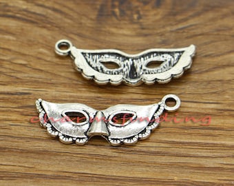 Czech Beads Carnivale Masquerade Mask 25-3s Mask Charms