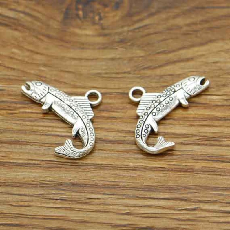 bass croc charm
