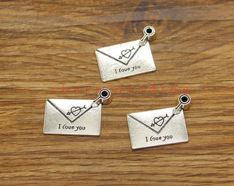 ☺︎love Hyperbola necklace, Infinity and heart, White, Mixed metal