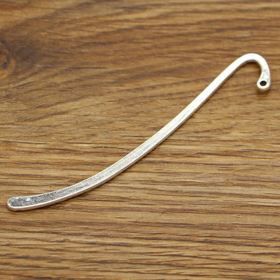 10pcs Blank Plain S Hook Bookmarks Metal Bookmarks Christmas Etsy