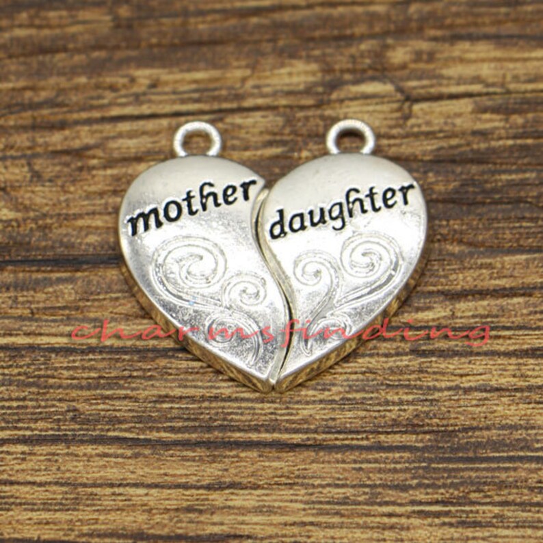 10 Sets Mother Daughter Charms Mother and Daughter Charm Etsy