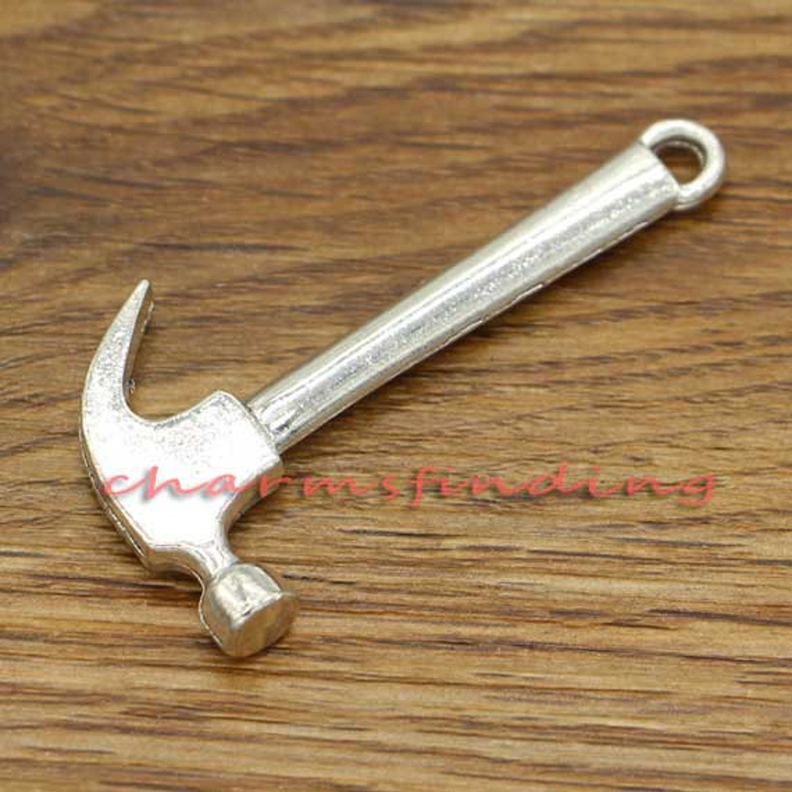 10pcs Large Hammer Charms Pendants Double Sided Charms Antique Etsy