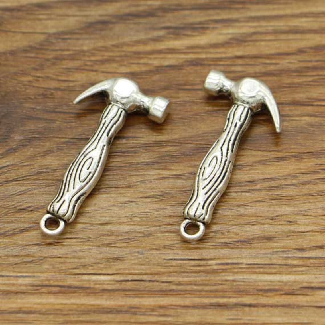 10pcs Large Hammer Charms Pendants Claw Hammer Charms 2 Sided Etsy