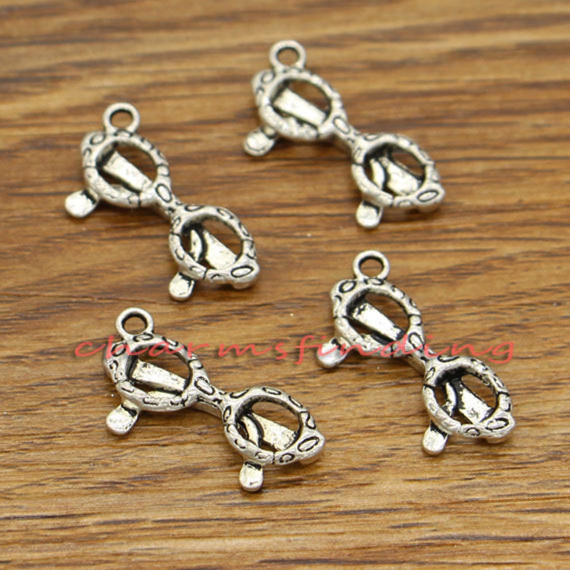 30pcs Eyeglasses Charms Spectacles Charm Glassescharm Antique Etsy