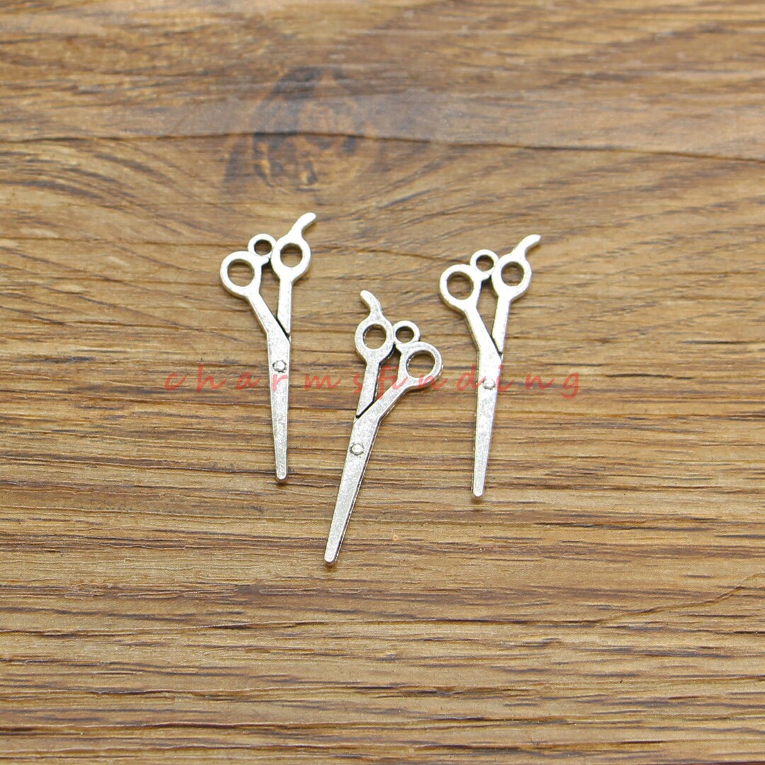 50pcs Scissor Charms Sewing Charms Bulk Charm Craft Supplies Etsy