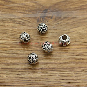 20pcs Bee Wasp insect Beads Spacers Loose Metal Large Hole European Beads Antique Silver Tone 10x11x8mm 4mm Hole Beads