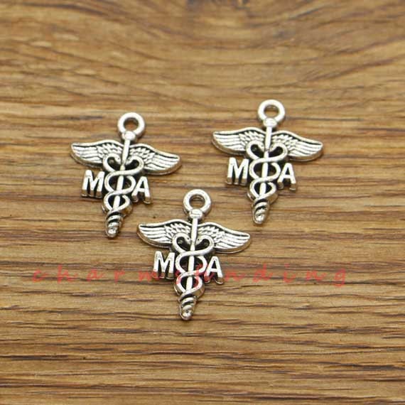 20pcs Medical Assistant Charms MA Medical Charms Antique Etsy