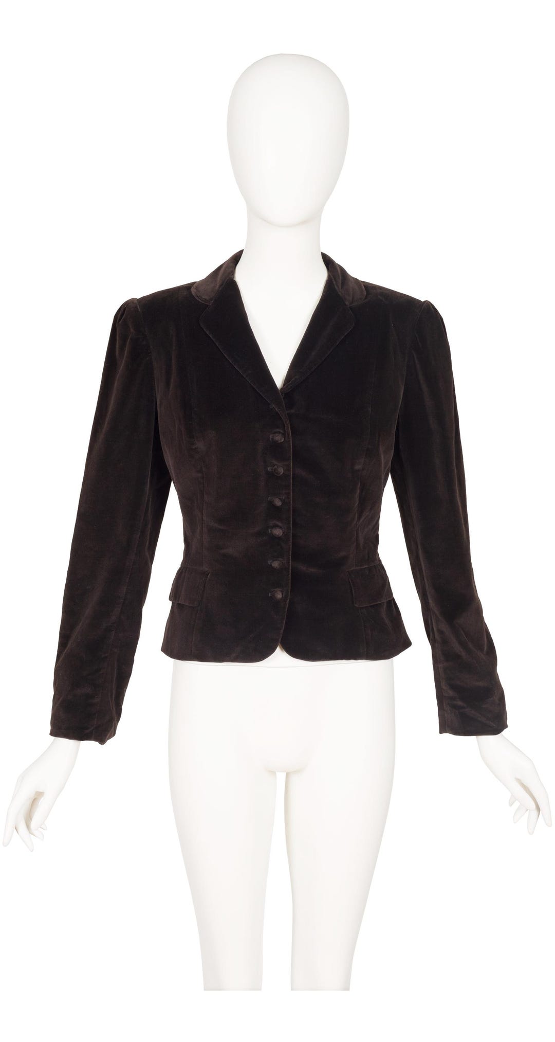 Veste Velours Vert Jones New York Style équestre - Taille 4, Neuf Avec Imperfections