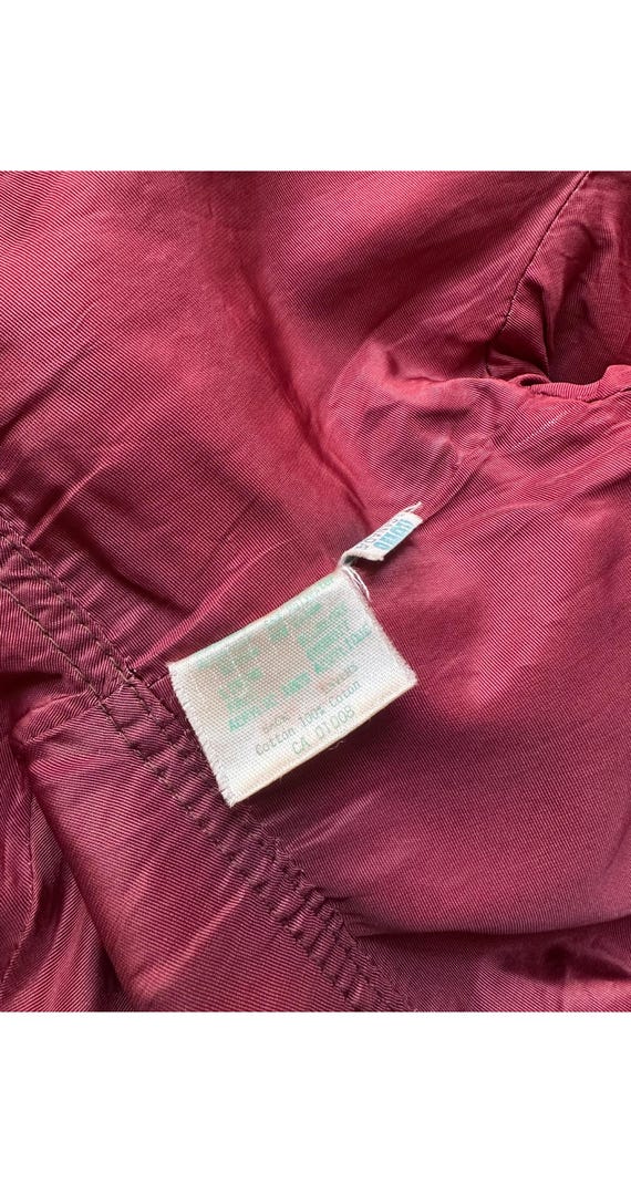 Leo Chevalier 1970s Python Print Cotton Vintage F… - image 7