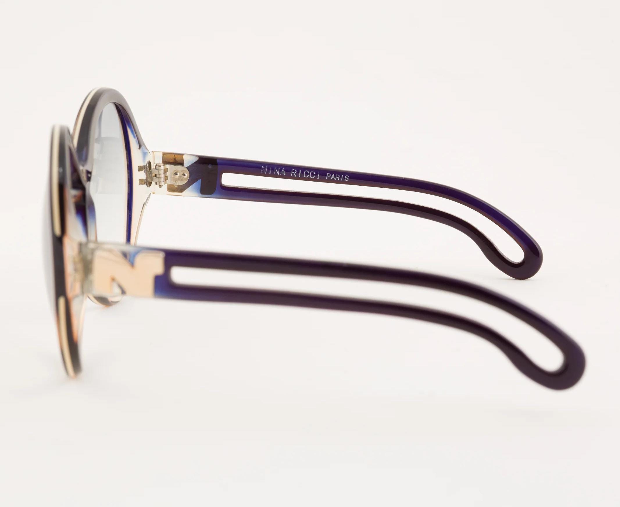 Nina Ricci Vintage Oversized Gradient Sunglasses Nina Ricci Sunglasses for Women with Vintage for sale | eBay main image 2