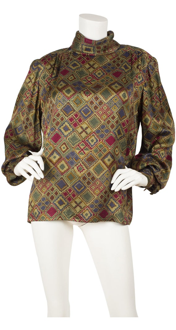 Givenchy 1980s Vintage Numbered Balloon Sleeve Jac