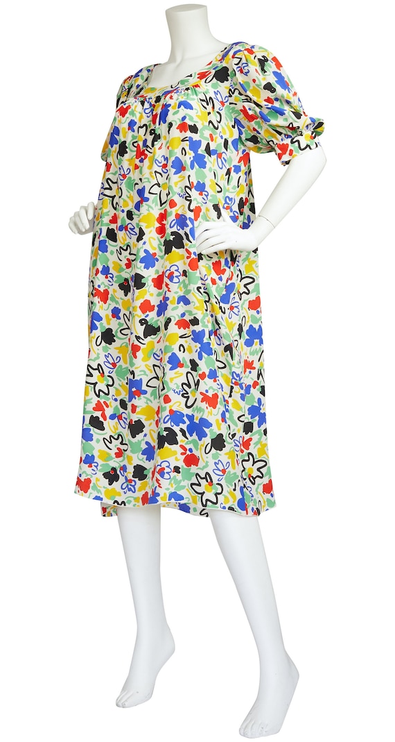 Pacabu’ 1970s Raffaella Curiel Vintage Floral Abst