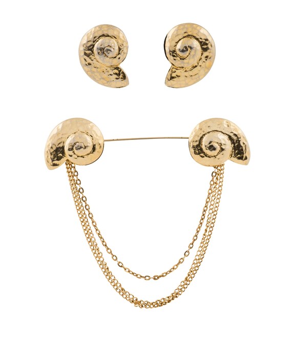 Ysl gold pin - Gem Ysl gold pin - Gem