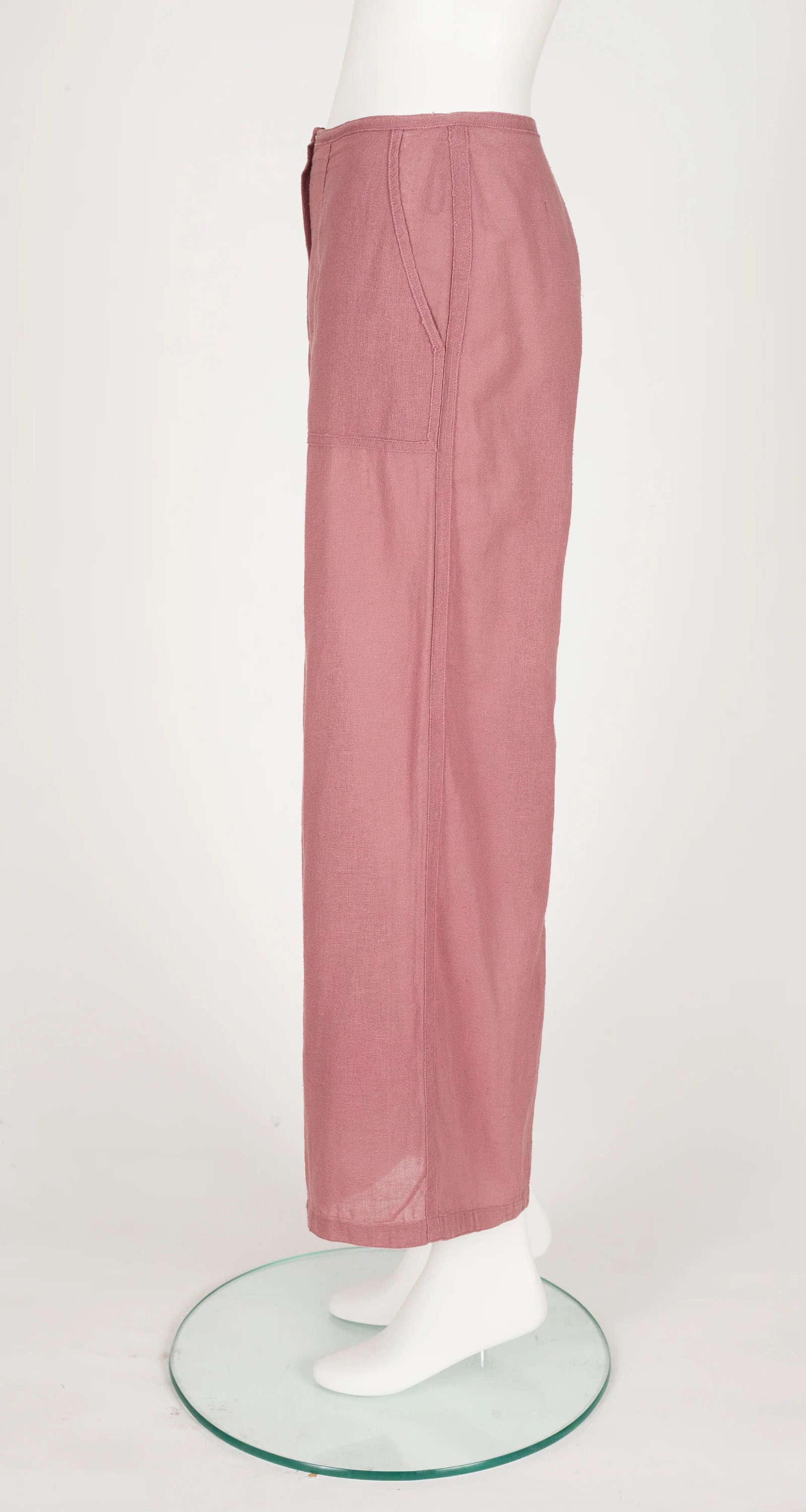 Sonia Rykiel 1970s Vintage Cotton High-waisted Wide-leg Sonia Rykiel 1970s Vintage Cotton High-waisted Wide-leg