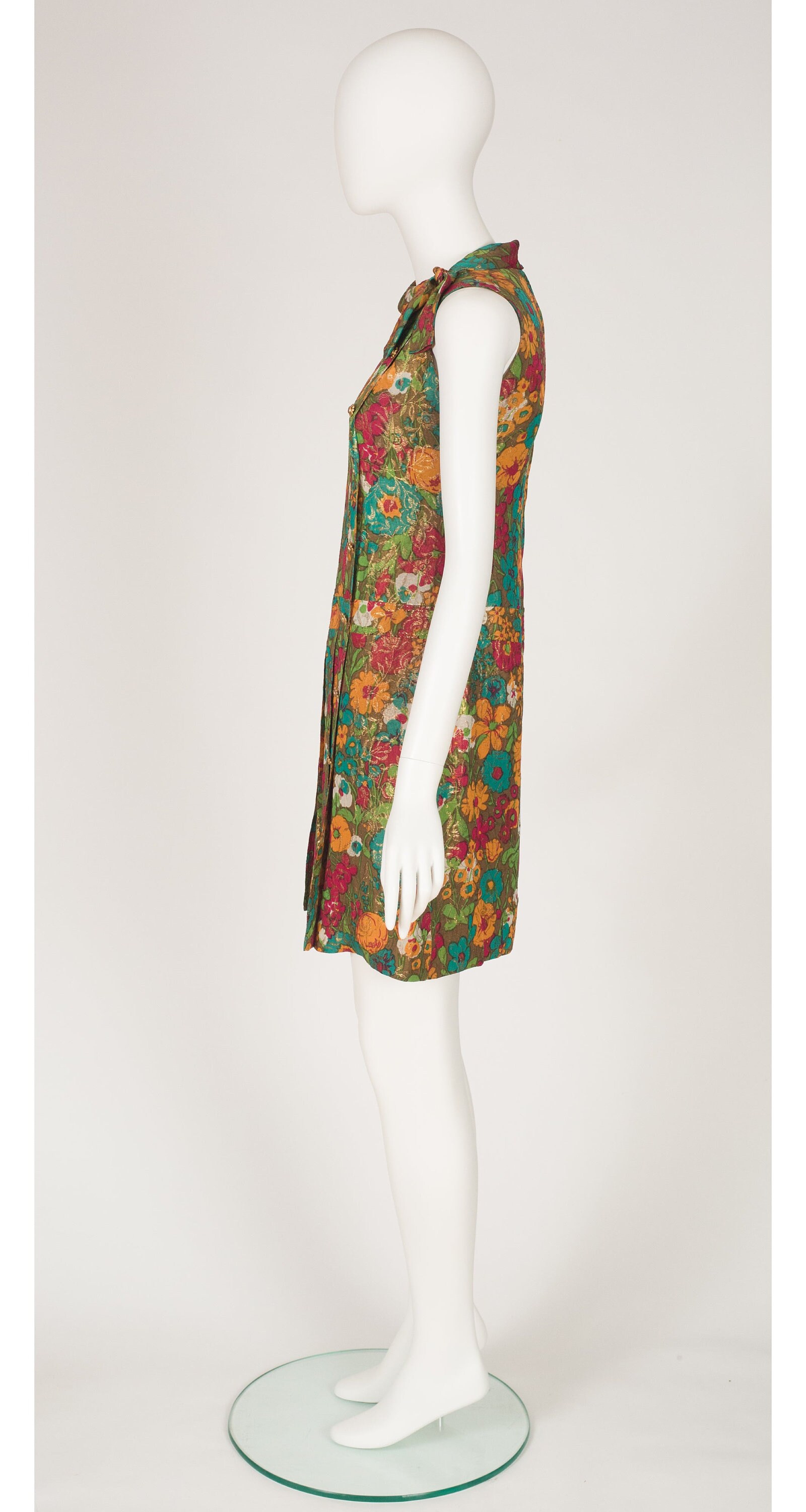 Vintage Designer Louis Feraud Flower Couture Runway s… - Gem