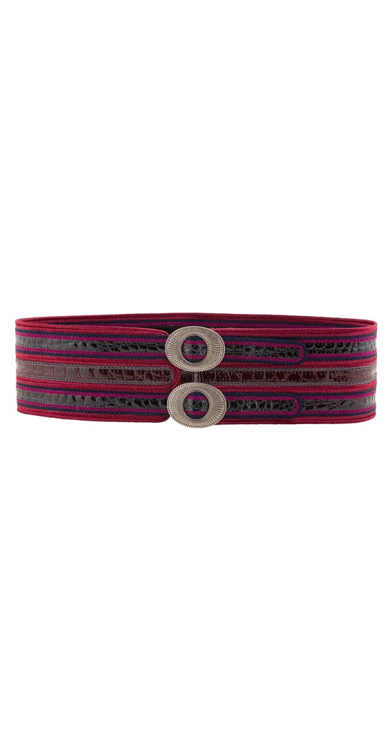 Vintage Ungaro belt Emanuel Ungaro 1980s Vintage Braided Yarn Gold Metallic  main image 3