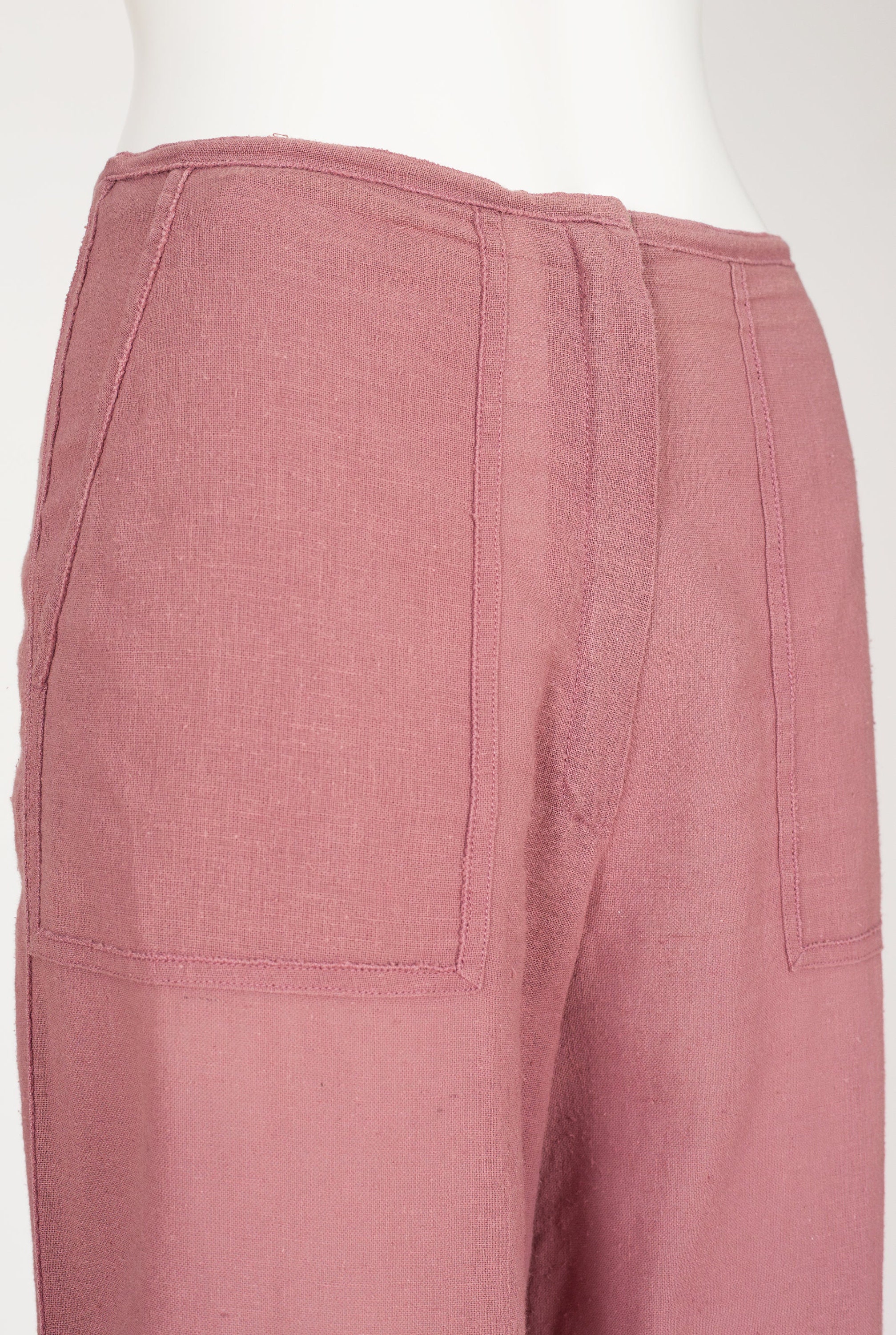 Sonia Rykiel 1970s Vintage Cotton High-waisted Wide-leg Sonia Rykiel 1970s Vintage Cotton High-waisted Wide-leg