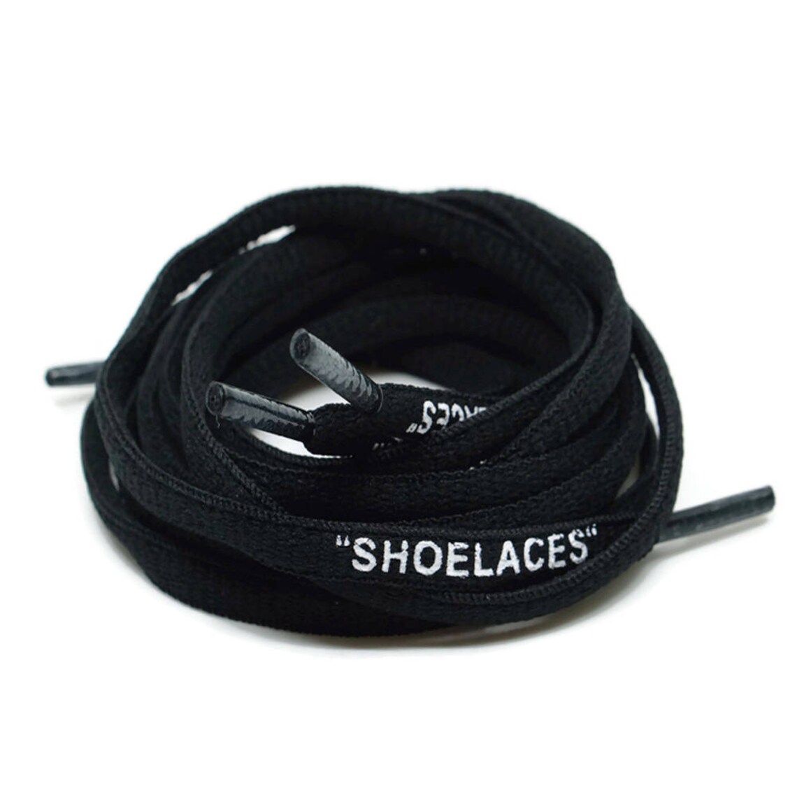 Oval shoelaces Laces off White Inspired Laces Etsy