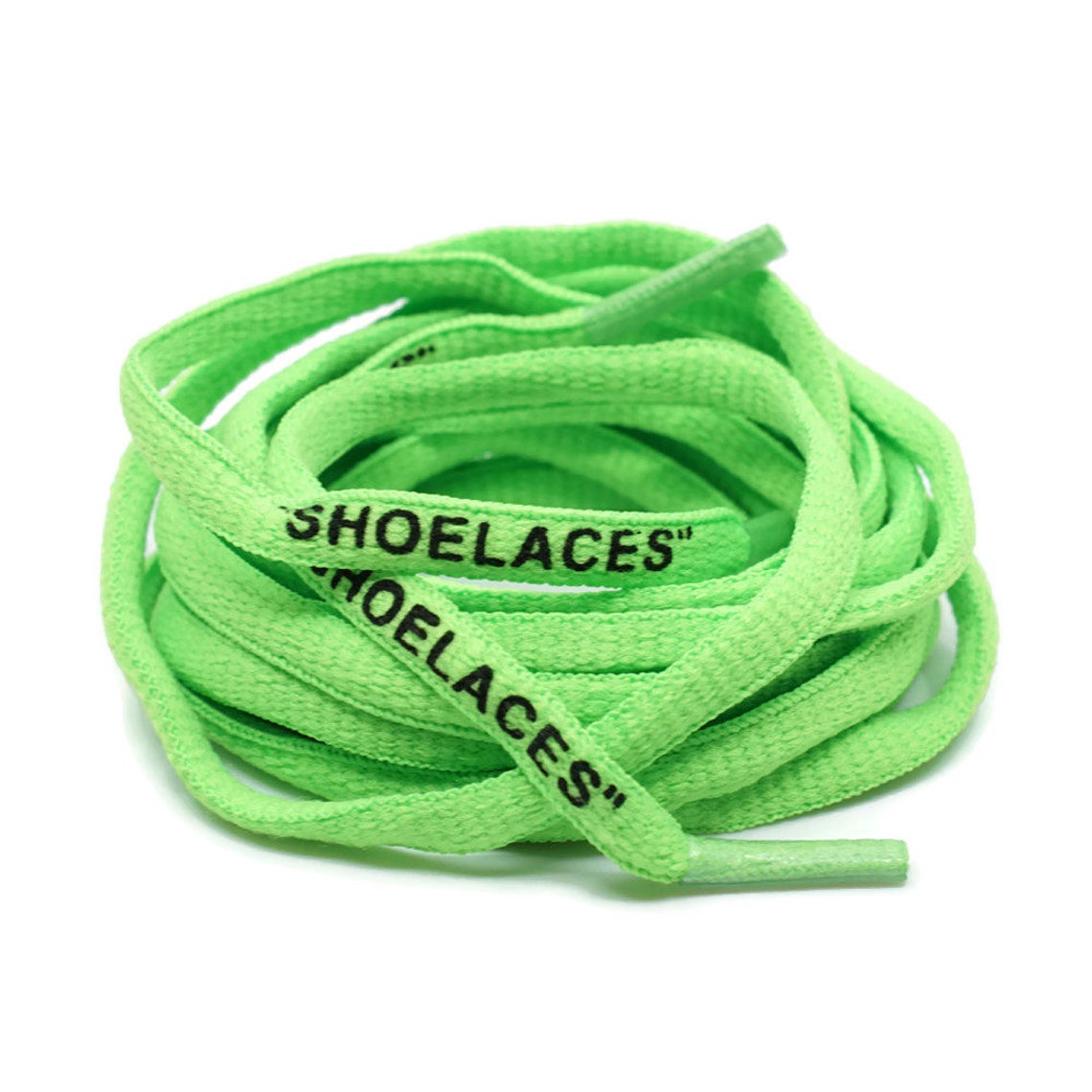 Oval shoelaces Laces off White Inspired Laces Etsy