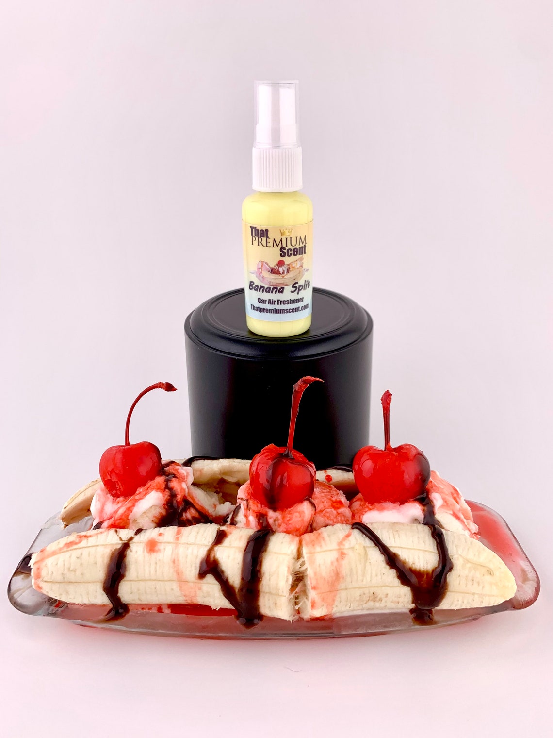 Banana Split Car Air Freshener Spray Premium Banana Split Etsy