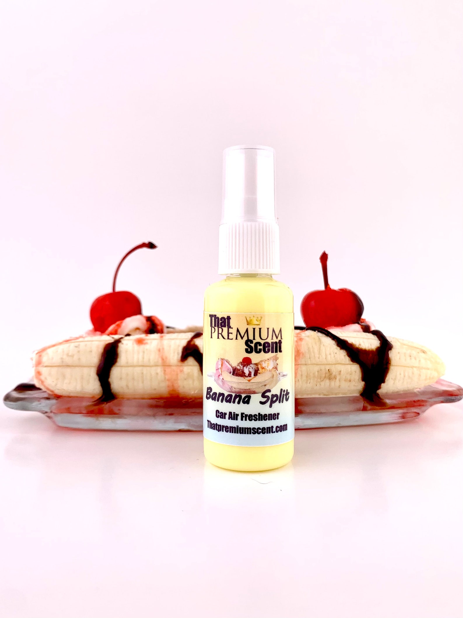Banana Split Car Air Freshener Spray Etsy