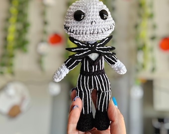 Skellington Jack Amigurumi-pop Halloween