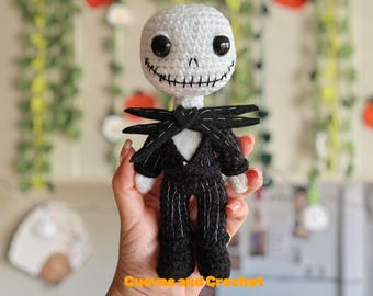Skellington Jack Amigurumi pop Jack