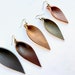 see more listings in the Leather Earrings section