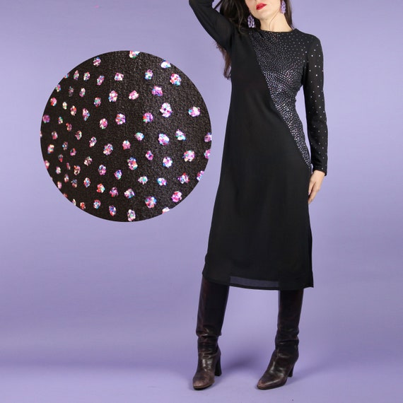 80s Vintage Dress // 80s New Wave Dress // Vintage