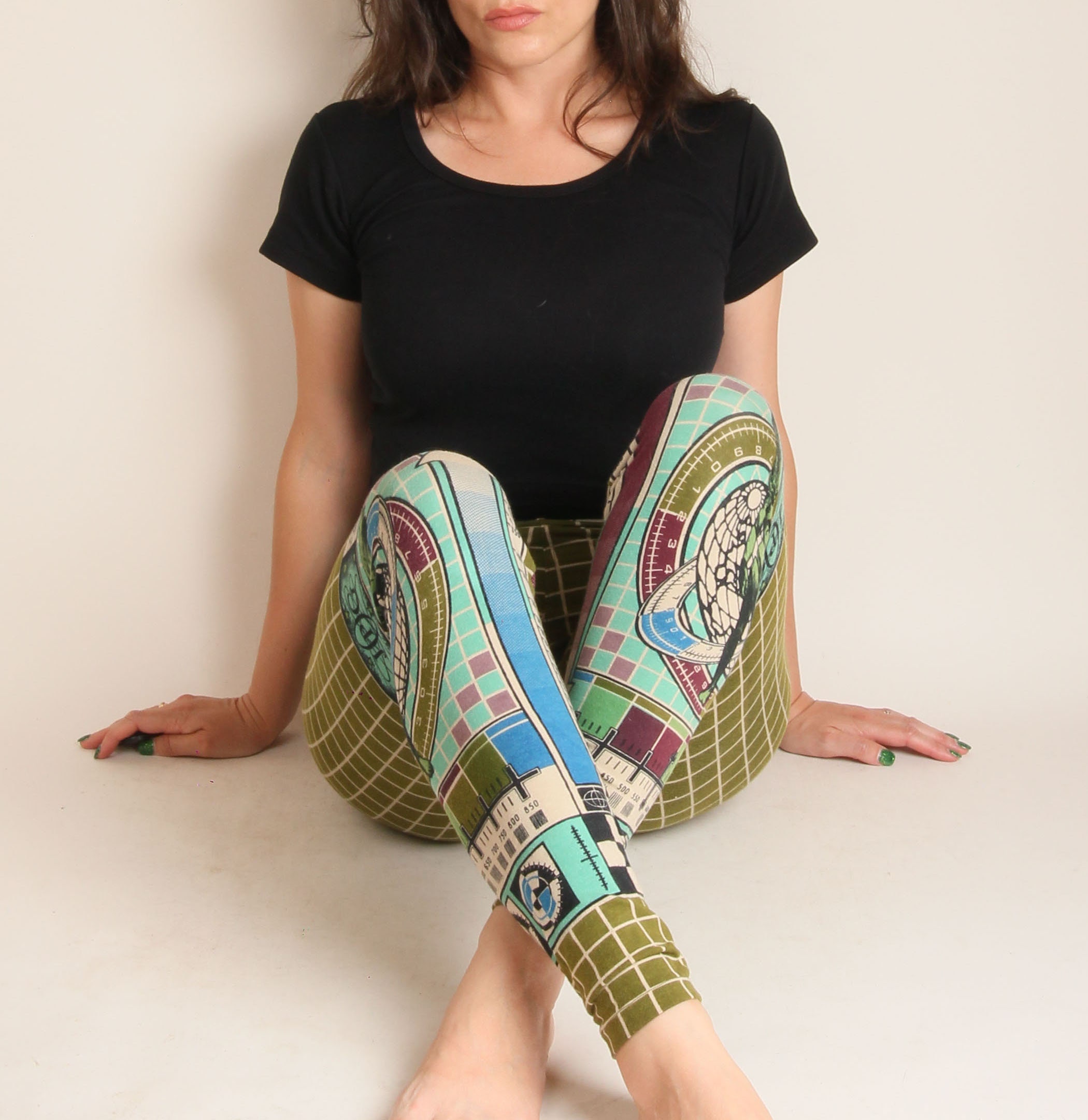 Gaultier Leggings Etsy