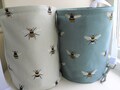 Hanging Clothes Peg Bag Laundry Pot Handmade, Sophie Allport  Bee Fabric