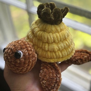 Crochet Pineapple Turtle Pattern